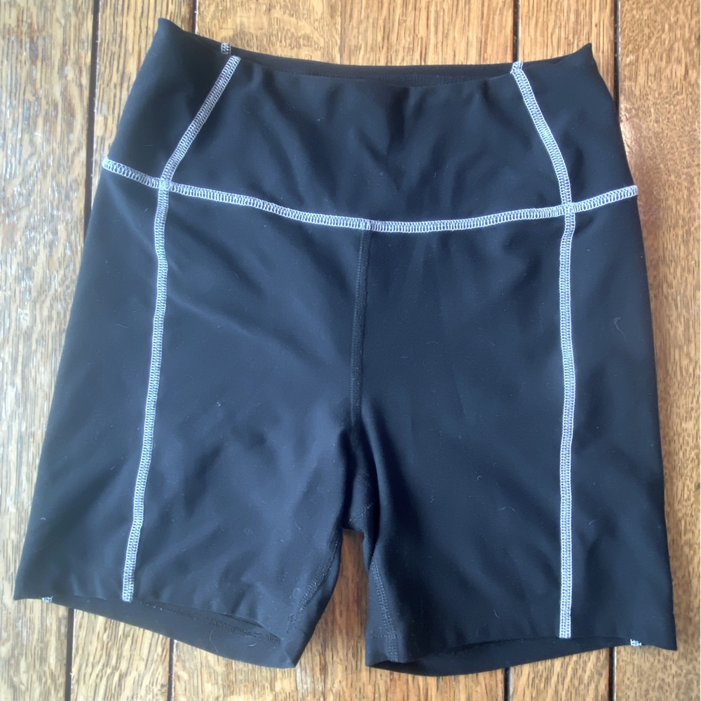 Year of Ours black bike shorts